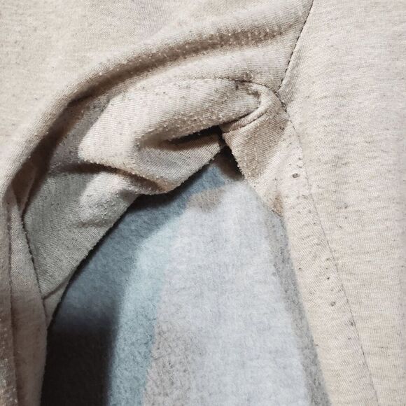 Splendid PJ Set Womens Large Tan Leopard Print Terry Knit Round Neck Pullover - Picture 9 of 11